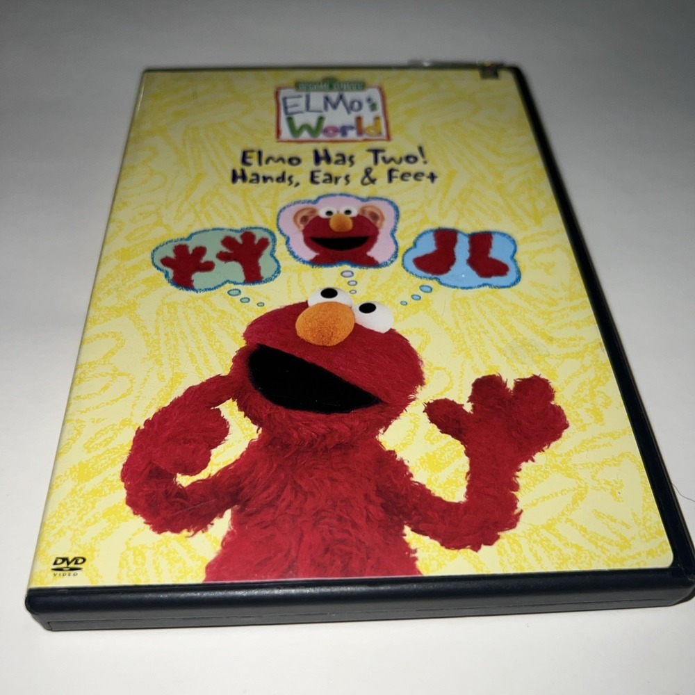 Elmo's World: Elmo Has Two! Hands, Ears & Feet (DVD) 123 Sesame Street 2004